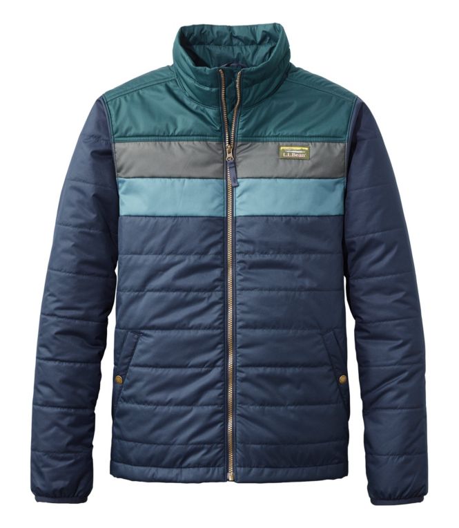 Men's Mountain Classic Puffer Jacket, Colorblock