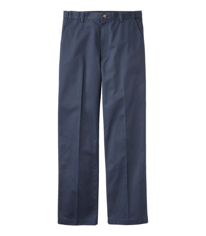 Men's Wrinkle-Free Double L? Chinos, Natural Fit, Hidden Comfort, Plain Front