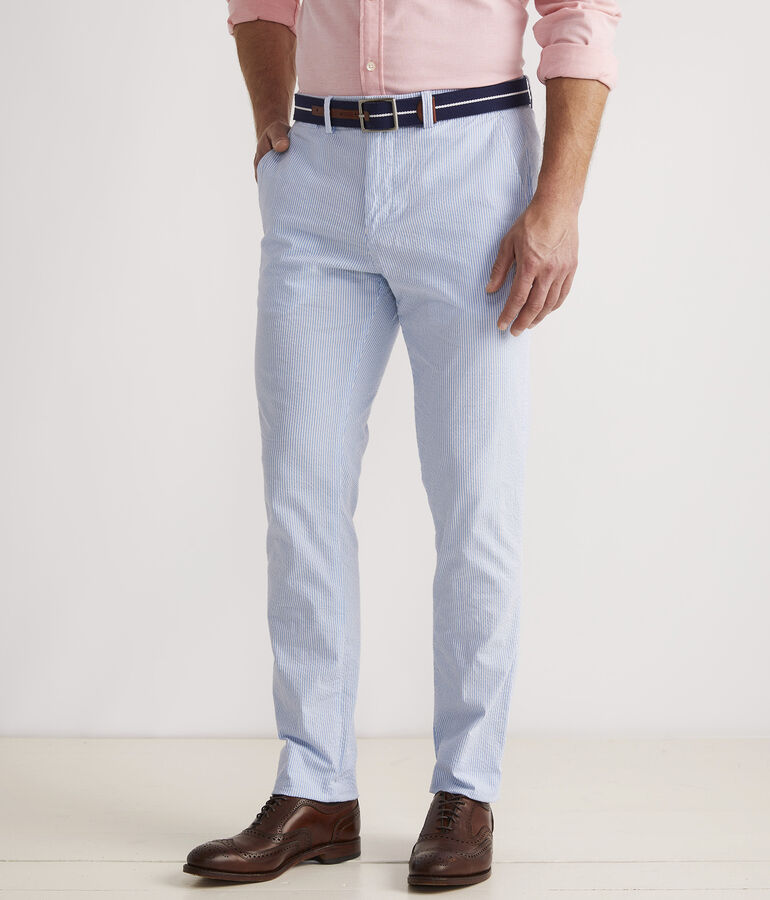 Seersucker Breaker Pants