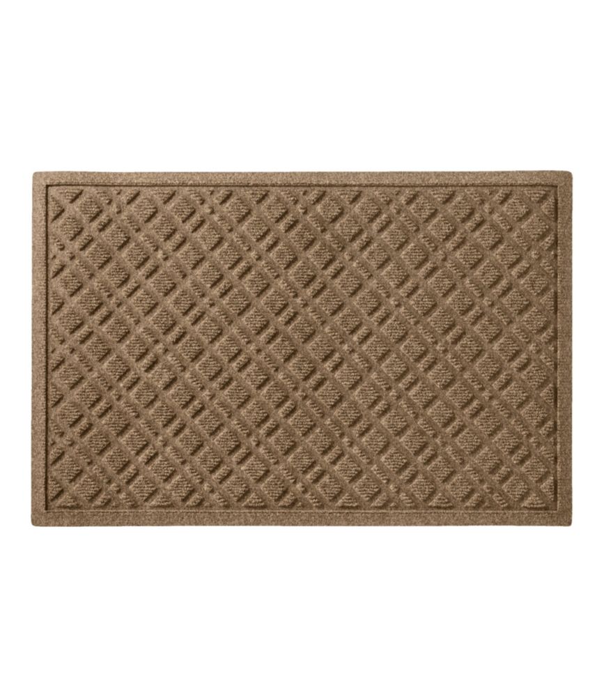 Heavyweight Recycled Waterhog Doormat, Plaid