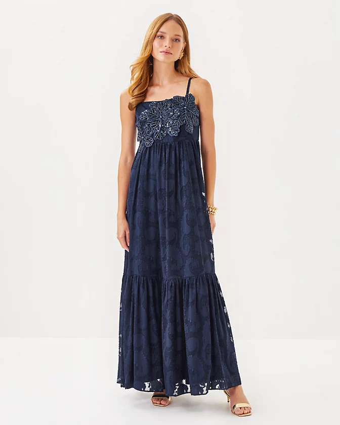 Mollylynn Clip Maxi Dress