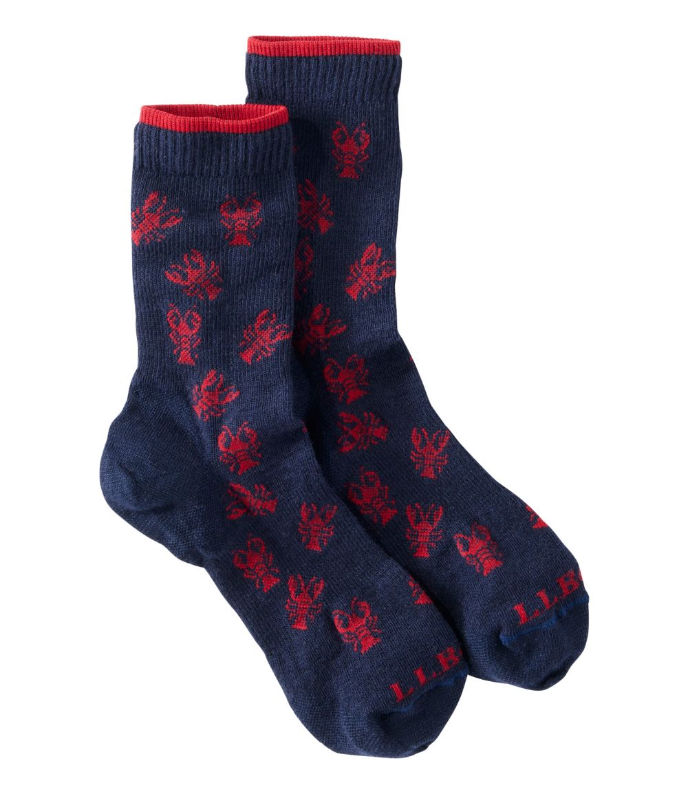 Adults' L.L.Bean Maine Motif Sock