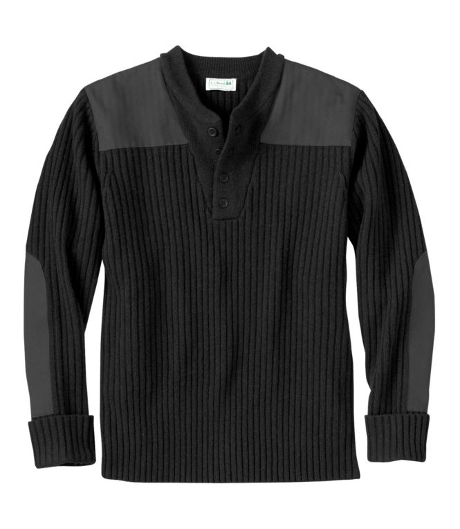 Men's Commando Sweater, Henley