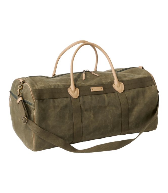Waxed Canvas Duffle, Large