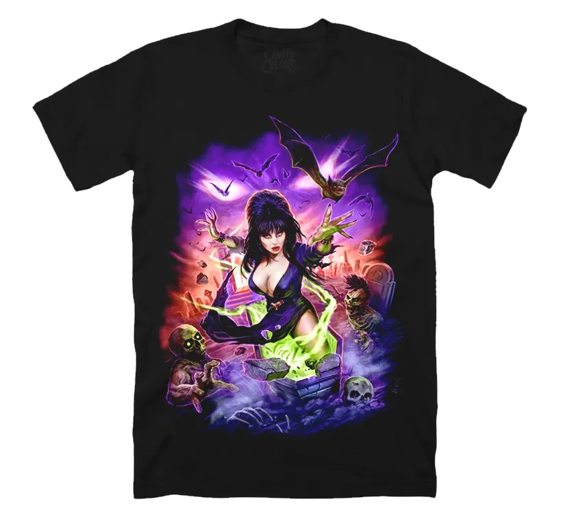 ELVIRA GRAVEYARD GHOUL - T-SHIRT