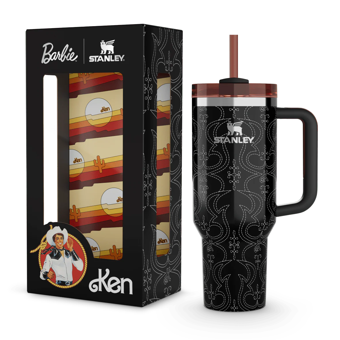 The Barbie™ x Stanley ’80s Western Ken Quencher | 40 OZ (Vault)