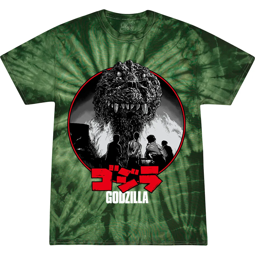 GODZILLA: TV TOWER - T-SHIRT (TIE DYE)