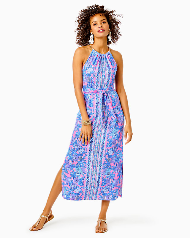 Bingham Halter Midi Dress