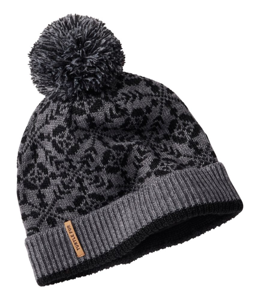 Women's Turtle Fur Ida Pom Hat