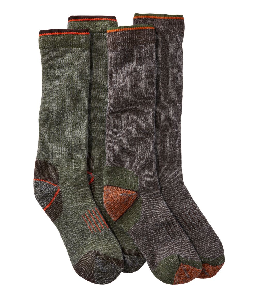 Muck Heavyweight Merino Wool Blend Socks, Boot Height 2-Pack