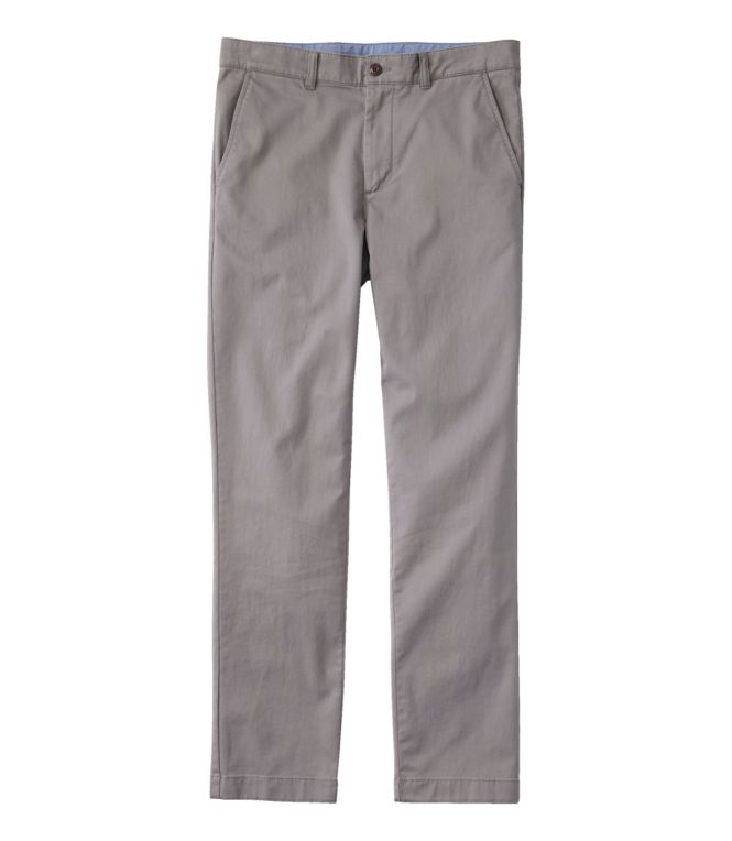Men's Lakewashed? Stretch Khakis, Natural Fit, Straight Leg