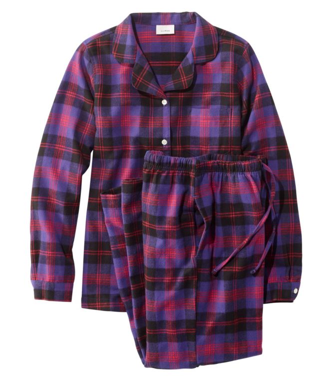 Women's Scotch Plaid Flannel Pajamas