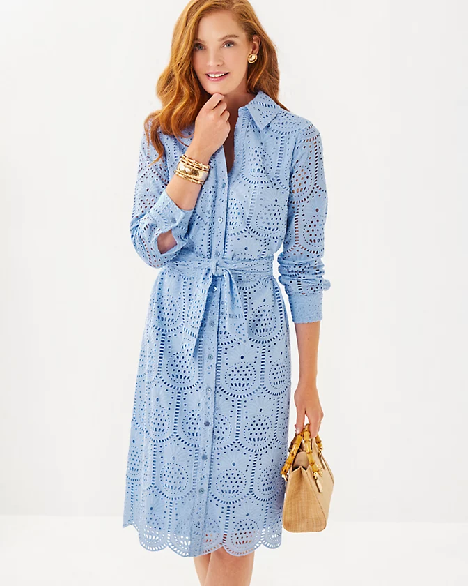 Eira Midi Shirtdress