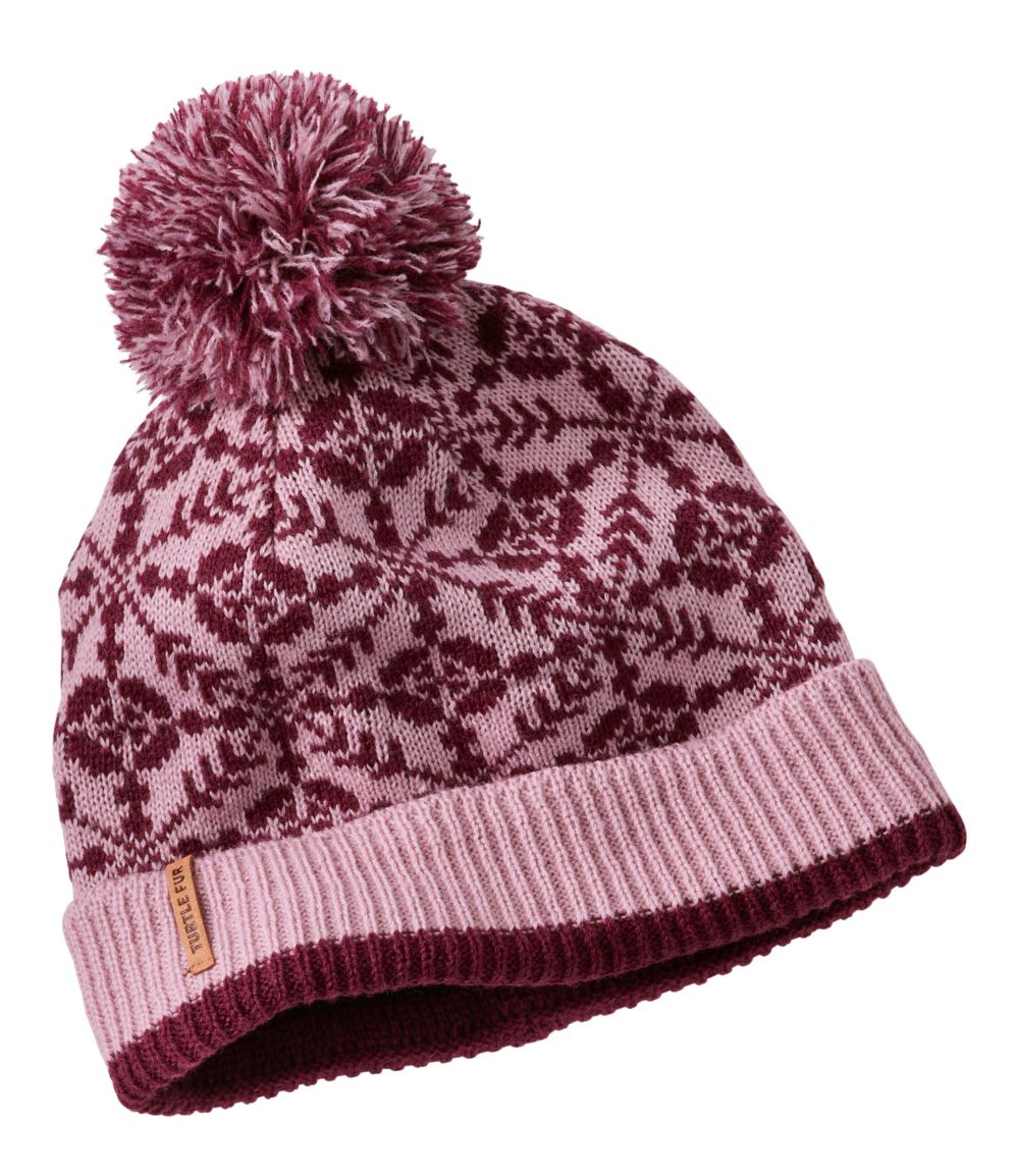 Women's Turtle Fur Ida Pom Hat