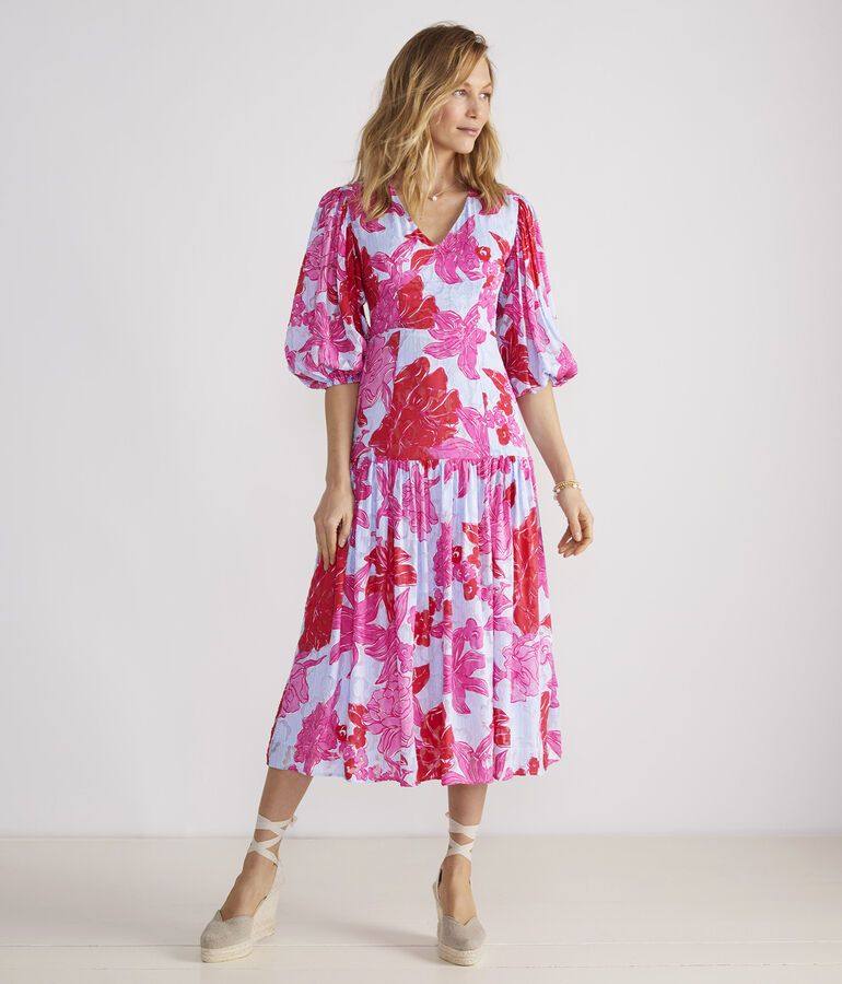 Kentucky Derby Roses Maxi Dress