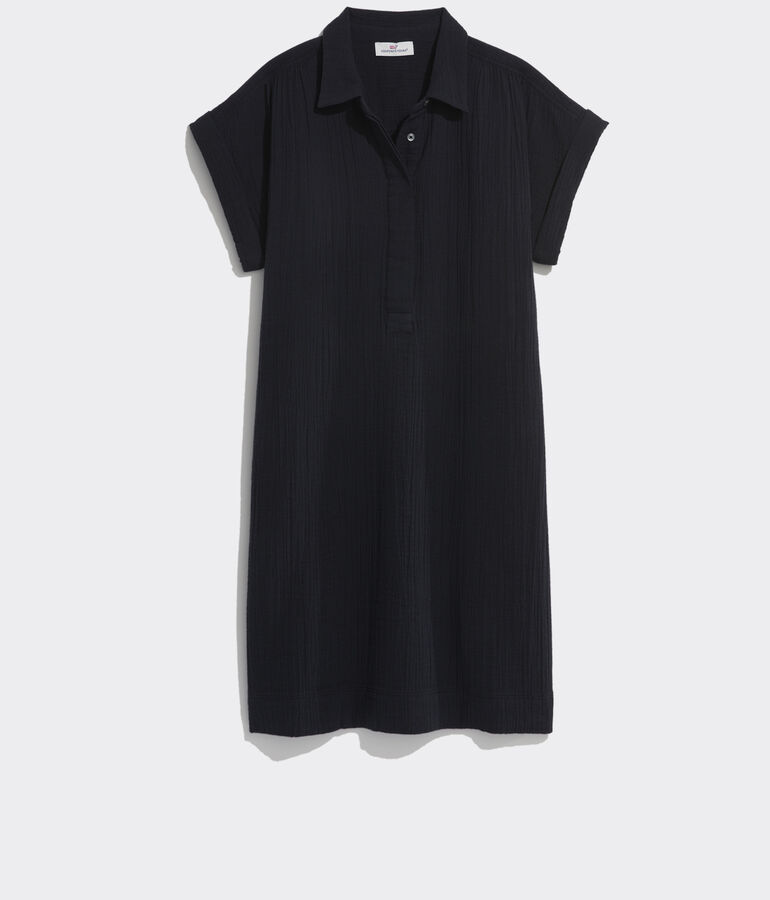 Seastitch Double Gauze Margo Shirt Dress