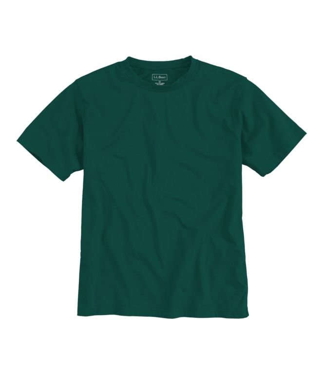 Men's Carefree Unshrinkable Tee, Traditional Fit Short-Sleeve