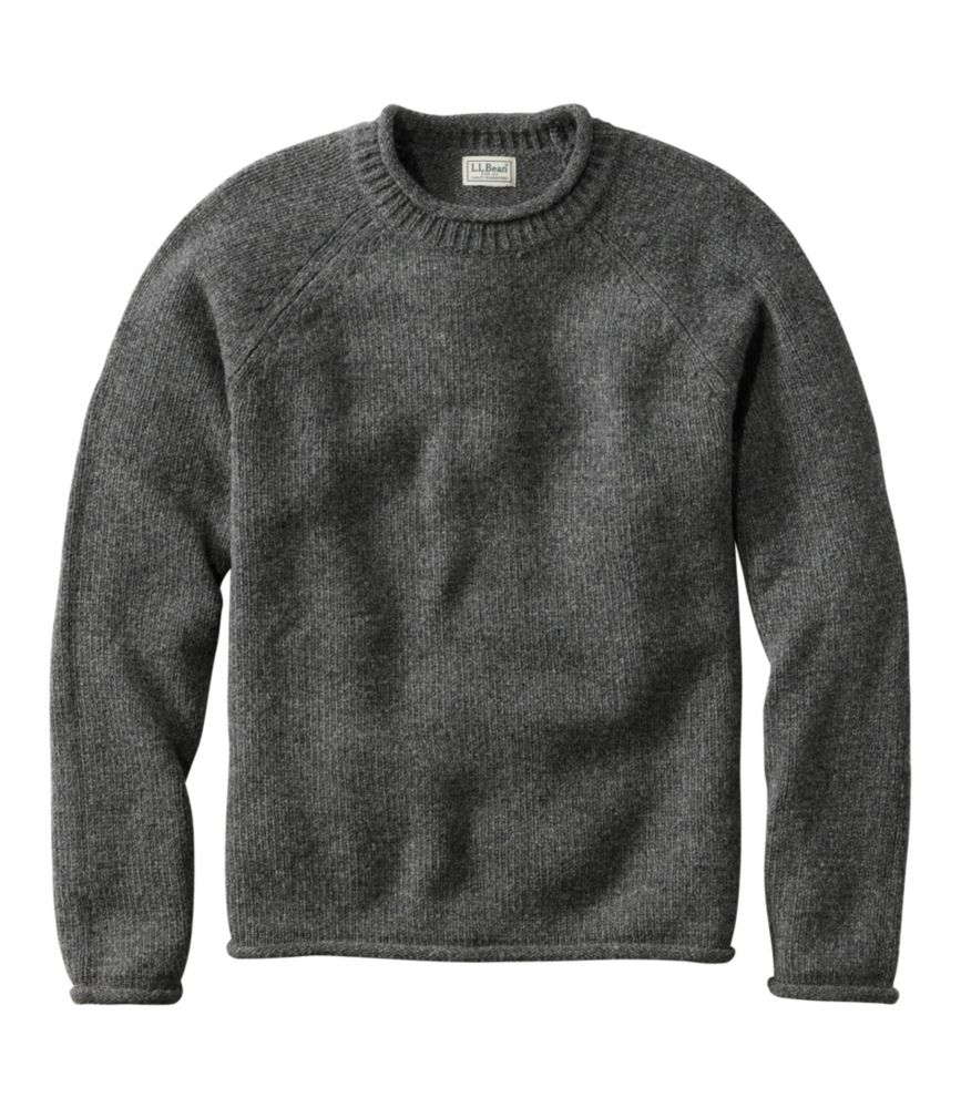 Men's Bean's Classic Ragg Wool Sweater, Rollneck