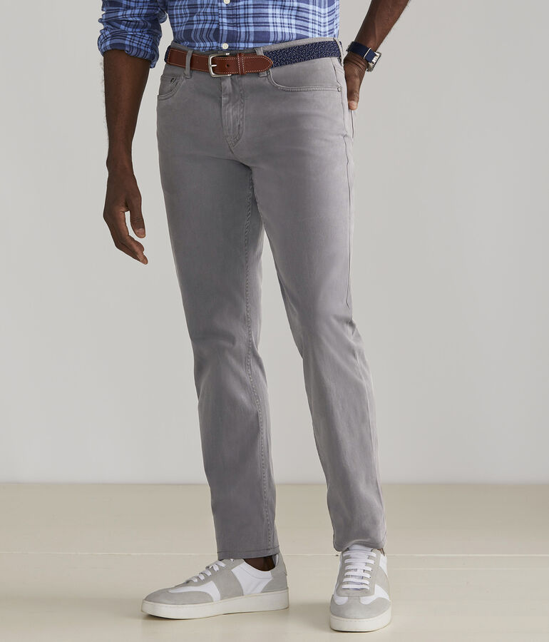 Broken Twill 5-Pocket Pants